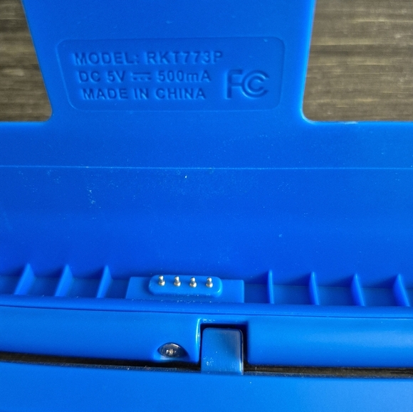 RCA Tablet Keyboard Blue Case 7” - Model RKT773P - Like NEW - Picture 4 of 6